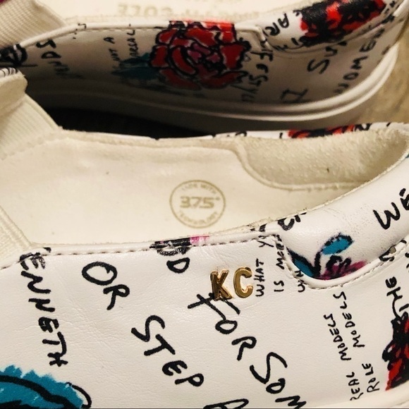 NWOB Kenneth Cole Floral Mara Slip-On Sneakers - Picture 7 of 12